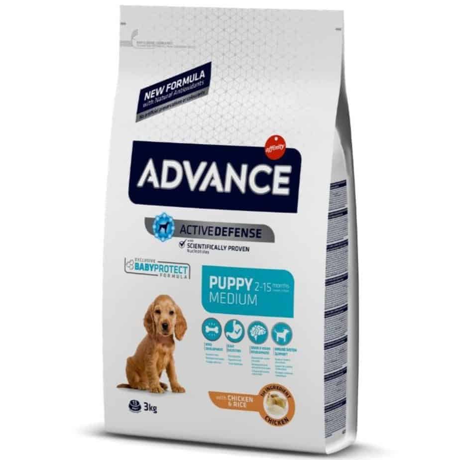 ADVANCE "Medium Puppy" vidutinių veislių šuniukams