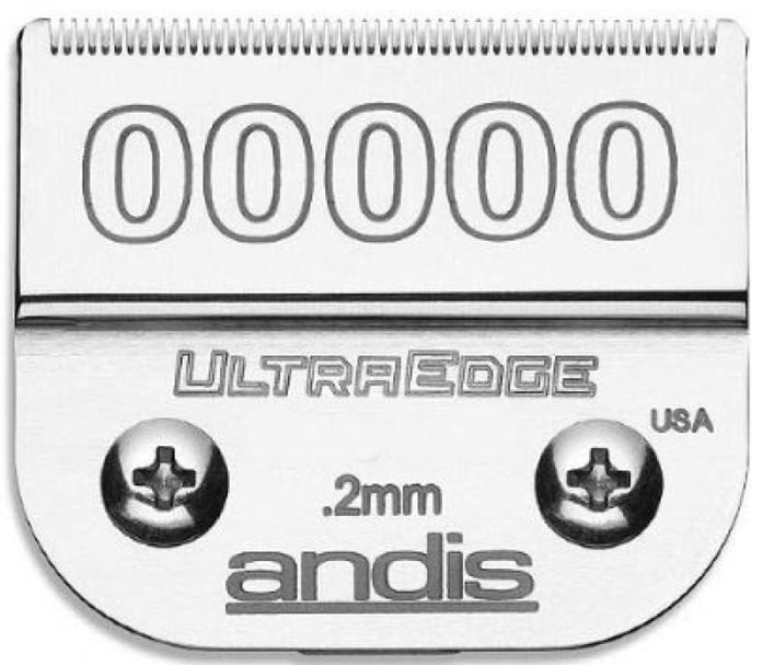 Peiliukai Andis Ultra Edge 00000 AN-64740 plaukų kirpimo mašinėlėms AG, AGC, AGR, BG, BGC, BGR, MBG, SMC, 0,2 mm, 1 vnt.