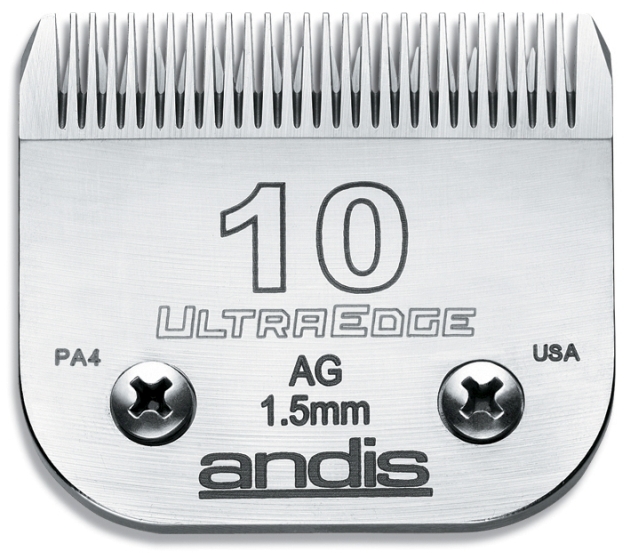 Peiliukai Andis Ultra Edge 10 AN-64071 plaukų kirpimo mašinėlėms AG, AGC, AGP, AGRC, AGCL, AGR+, AGRV, MBG, SMC, 1,5 mm