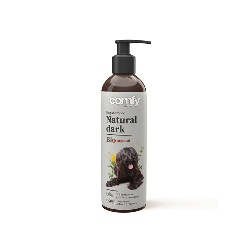 Šampūnas šunims Comfy Natural dark, 250 ml