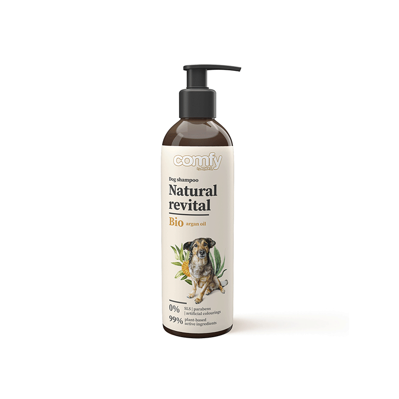 Šampūnas šunims Comfy Natural revital, 250 ml