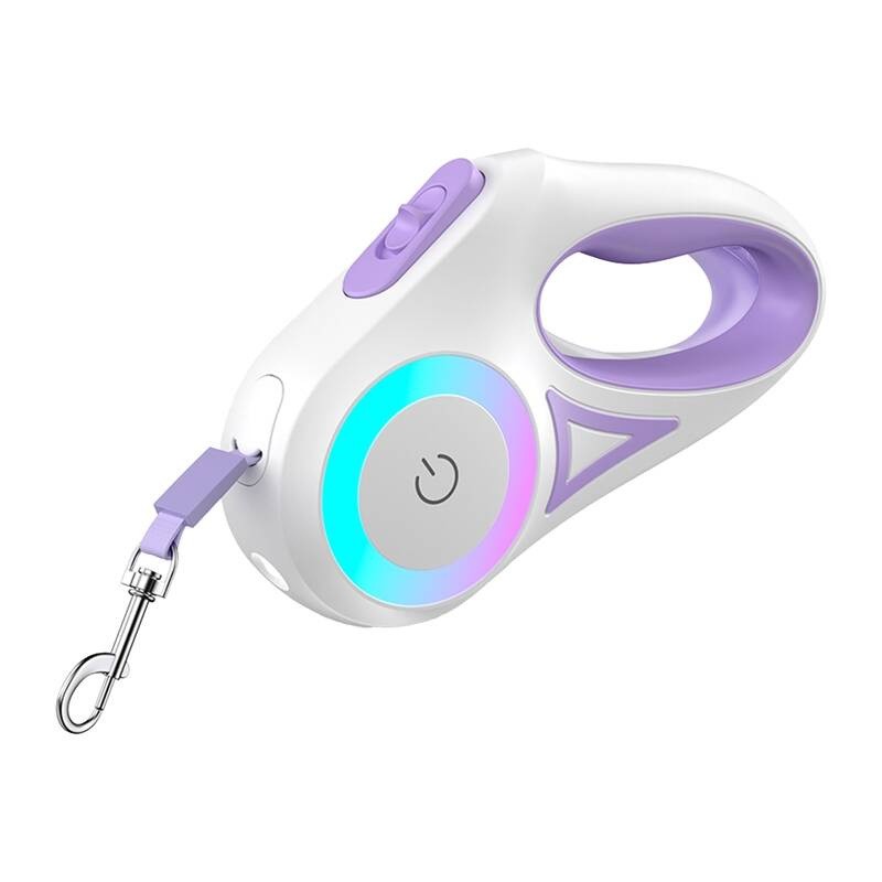 Automatinis pavadėlis 3 m "Rojeco" (violetinės spalvos)