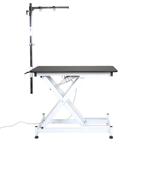Groom-X Evolution profesionalus elektrinis kirpimo stalas, 115x61x36-92 cm