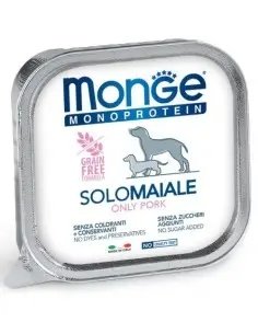 M14410 Monge Monoproteico "Solo" - Wet Dog Pate 100% pork 150 g