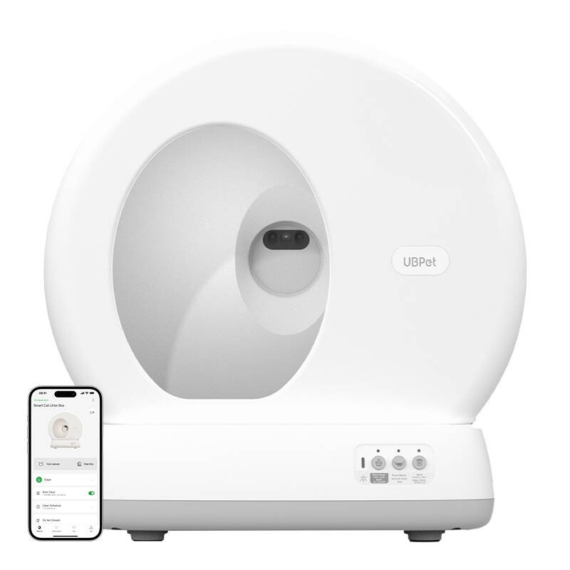 Išmanusis savaime išsivalantis kraiko lovelis su kamera katėms UBPet C10 Pro