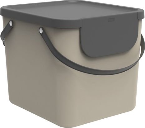 ROTHO Albula Cappuccino - atliekų rūšiavimo konteineris - 40l