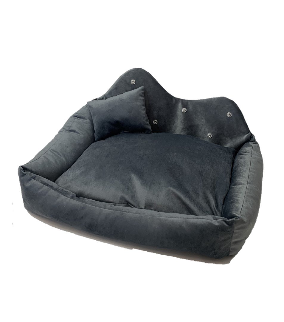 GO GIFT Prince grey XL - gultas naminiams gyvūnams - 60 x 45 x 10 cm