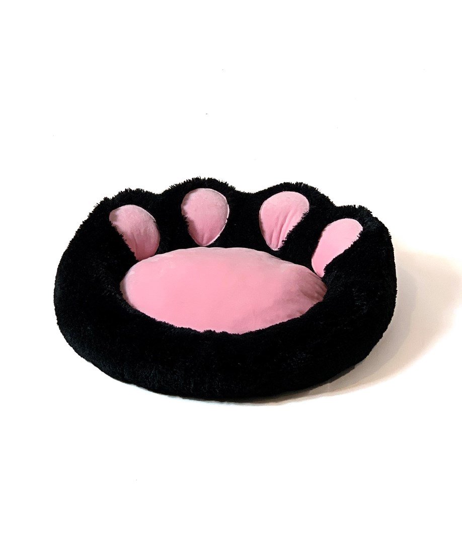 GO GIFT Honden- en kattenmand XXL - juodai rožinės spalvos - 85x85 cm