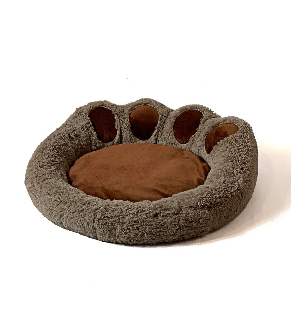 GO GIFT Honden- en kattenmand XL - rudos spalvos - 75x75 cm