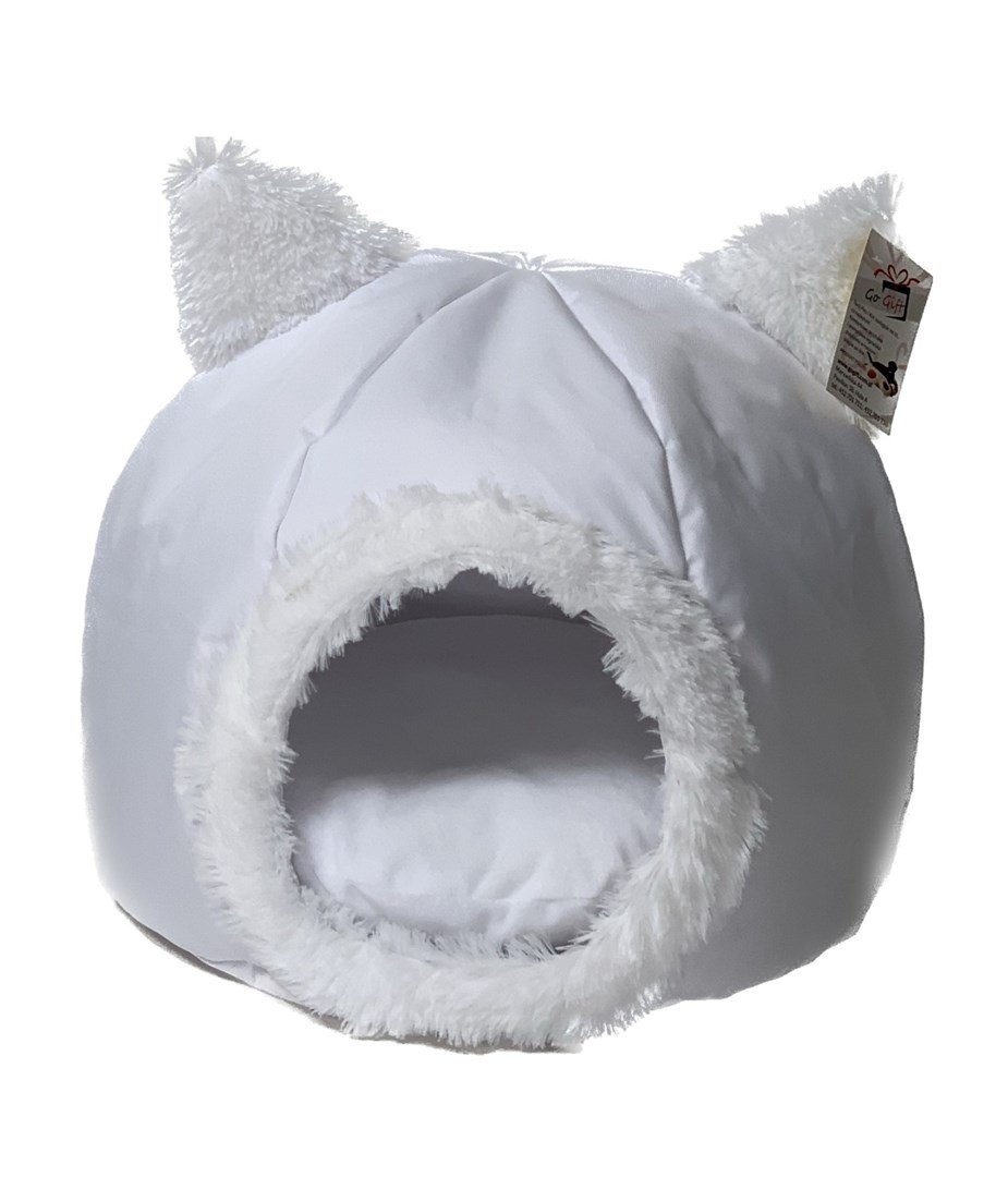 GO GIFT veislinis gultas katėms - pilkas - 40x40x34 cm