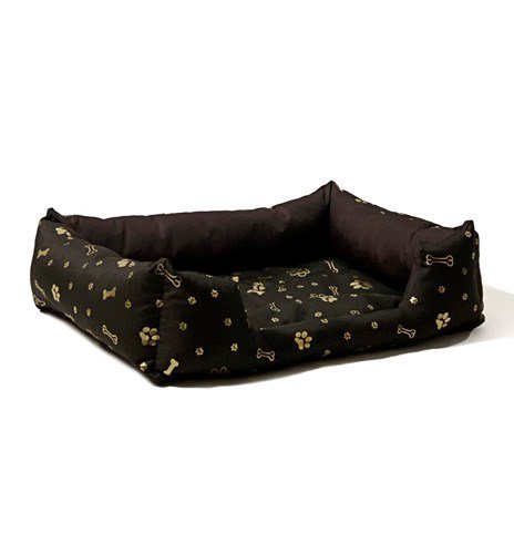 GO GIFT Šunų lova XL - rudos spalvos - 75x55x15 cm