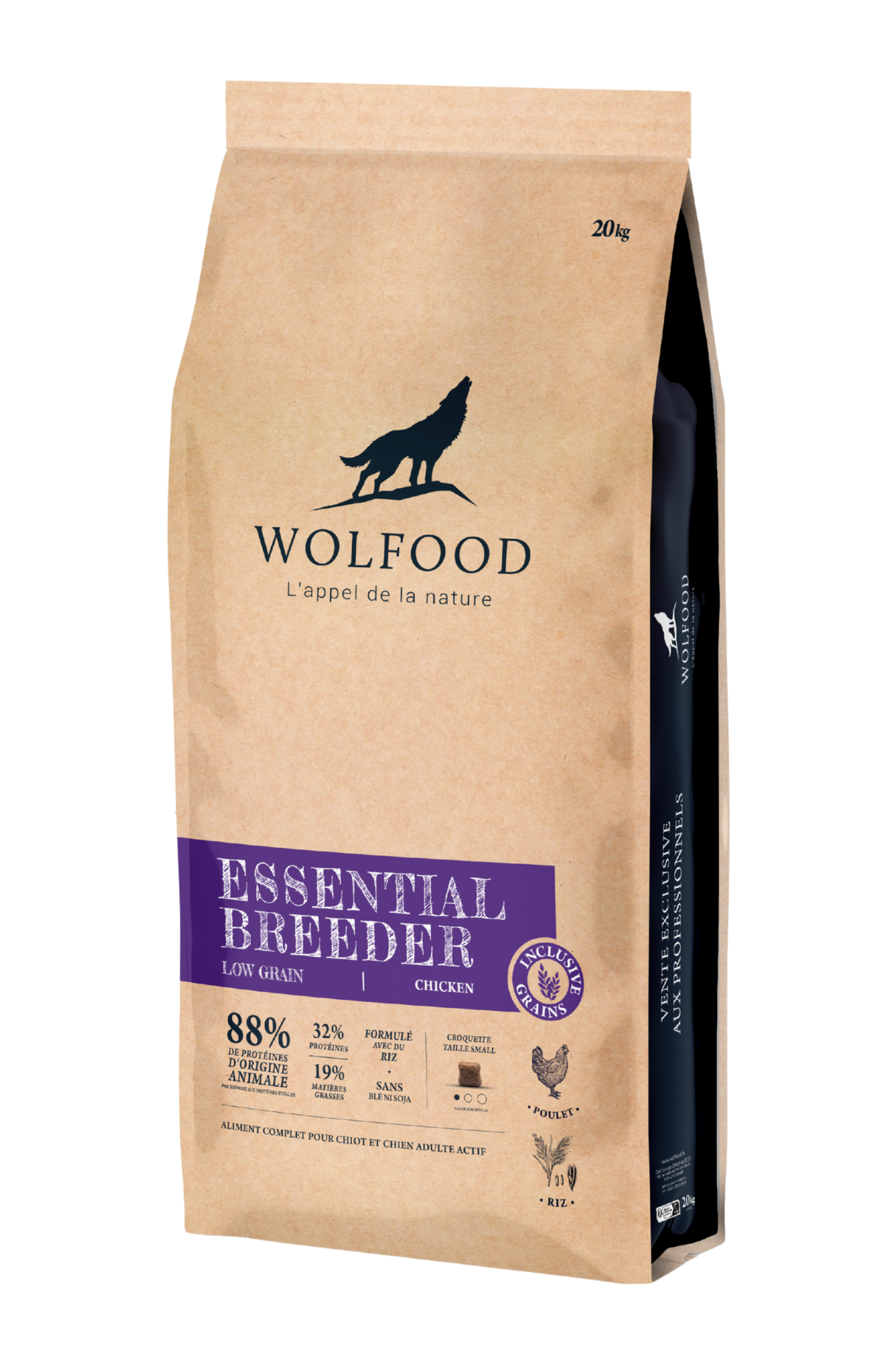 WOLFOOD Essential Breeder Low Grain