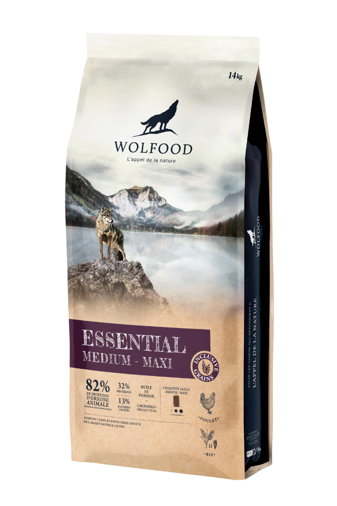 WOLFOOD Essential Medium Maxi