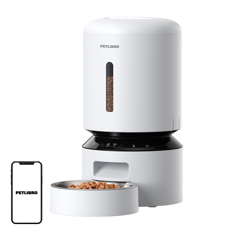 "Petlibro Granary WiFi" maisto dozatorius, 5 l (baltas)