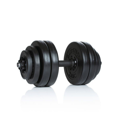 Svarmuo / hantelis GYMSTICK Vinyl Set 15 kg
