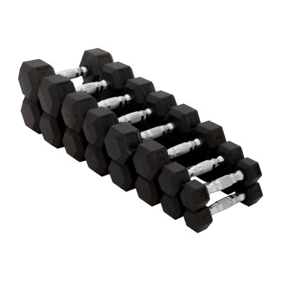 Hanteliai LIFEMAXX StarFit PVC Hexa set, 4 poros