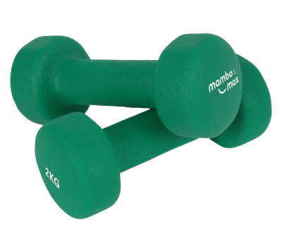 Neopreniniai hanteliai Mambo Max Dumbbell 0,5–5 kg (Svoris: 2 kg)