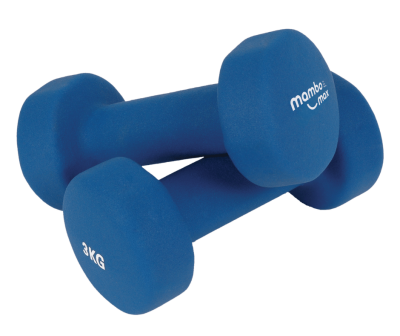 Neopreniniai hanteliai Mambo Max Dumbbell 0,5–5 kg (Svoris: 3 kg)