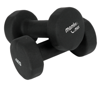 Neopreniniai hanteliai Mambo Max Dumbbell 0,5–5 kg (Svoris: 4 kg)