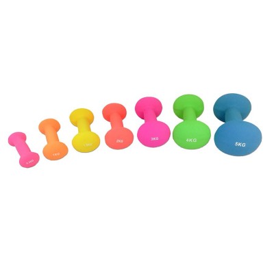 Neopreniniai hanteliai TUNTURI 2x 0,5-5kg (Svoris: 2 x 0.5)