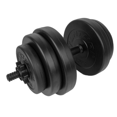 Vinilu aptrauktas svarmuo / hantelis TUNTURI 15 kg