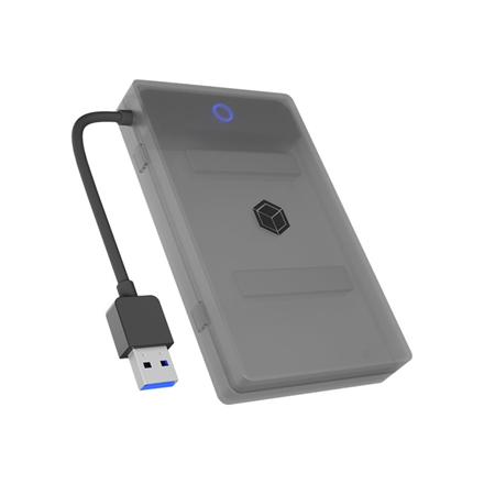 HDD dėklas RaidSonic Icy Box IB-AC603b-U3 2.5" SATA III to USB 3.2 Gen 1 Type-A