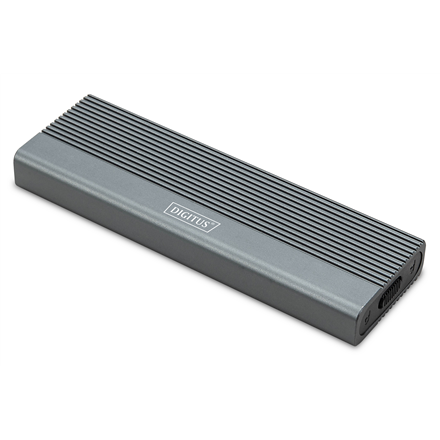 HDD dėklas Digitus USB M.2 hard disk enclosure, SSD, external, SATA, 6Gbps, USB 3.1 Gen2