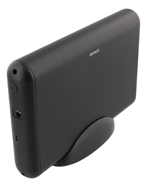 HDD dėklas DELTACO DELTACO juodas / MAP-GD38C