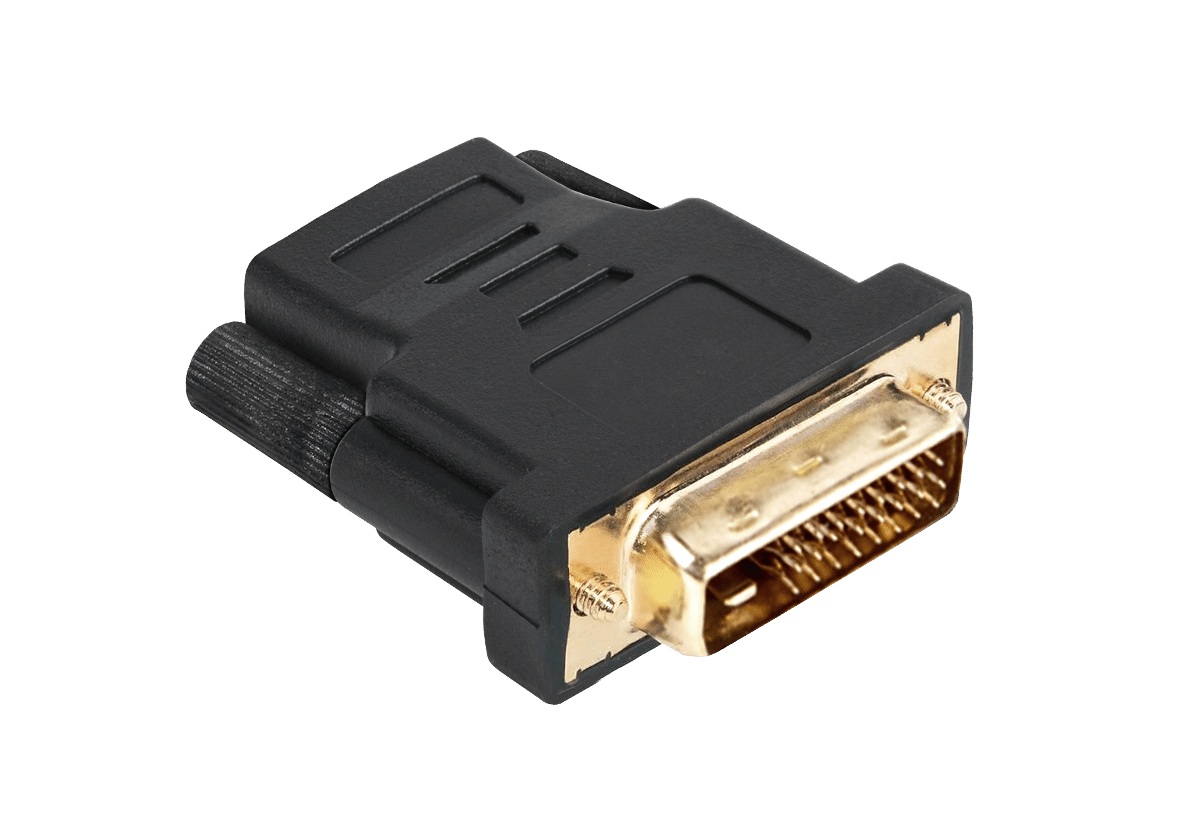 Perėjimas HDMI lizdas - DVI kištukas