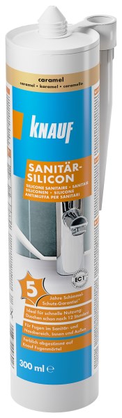 Silikonas sanitarinis CARAMEL 300 ml