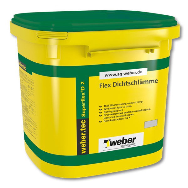 Hidroizoliacija Weber Superflex D2 24 kg