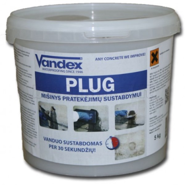 Hidroizoliacija VANDEX PLUG 5 kg