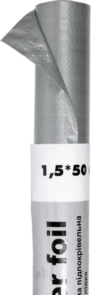 Plėvelė hidroizoliacinė SILVER FOIL MP 90 g/m2
