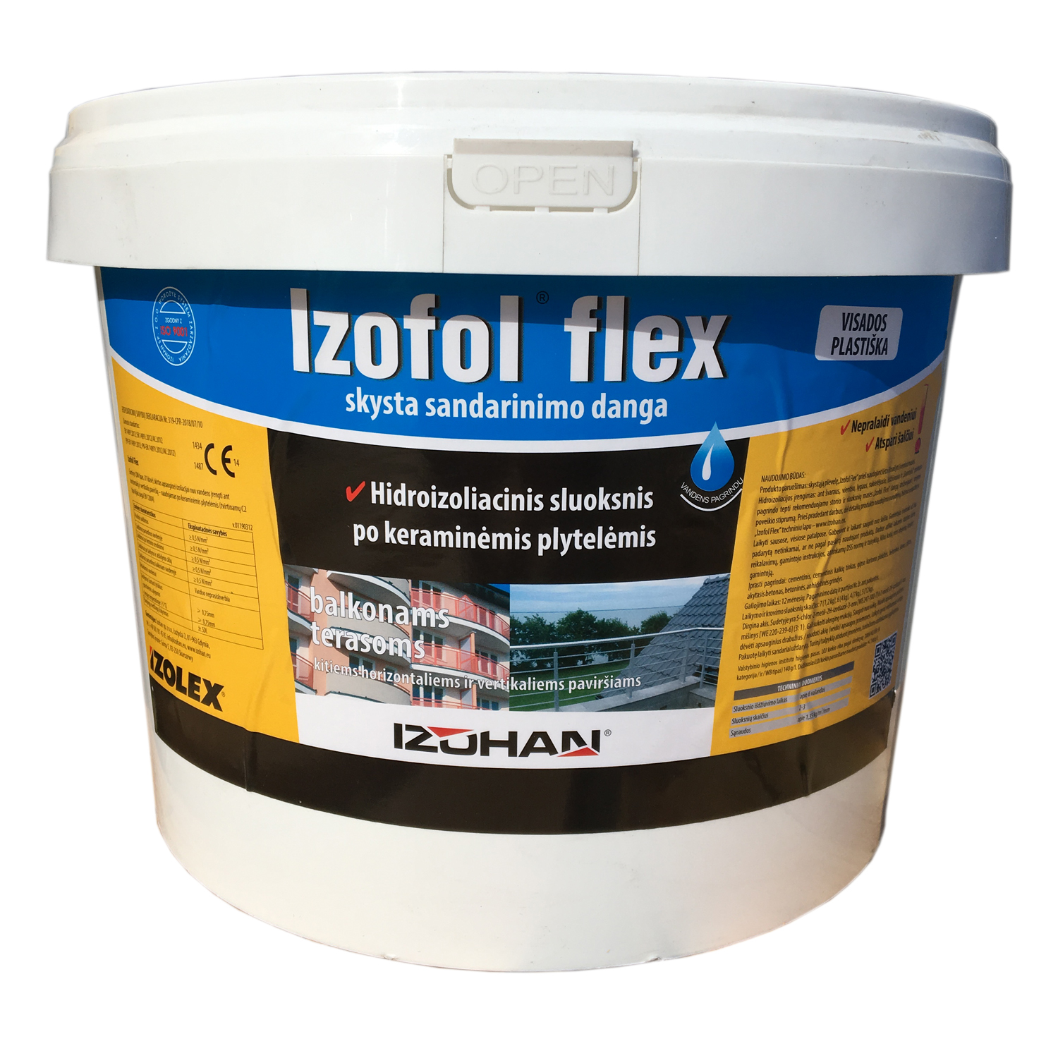 Hidroizoliacija IZOFOL Flex, 12kg, (55)