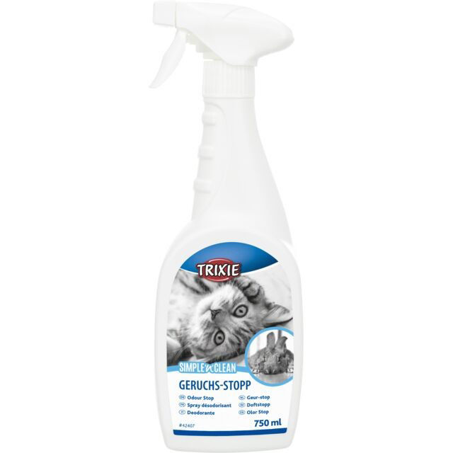 TRIXIE  Simple'n'Clean Kačių WC gaiviklis purškiamas, 750 ml