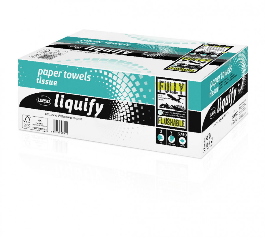 Popieriniai rankšluoščiai lapeliais Liquify PT3, Satino