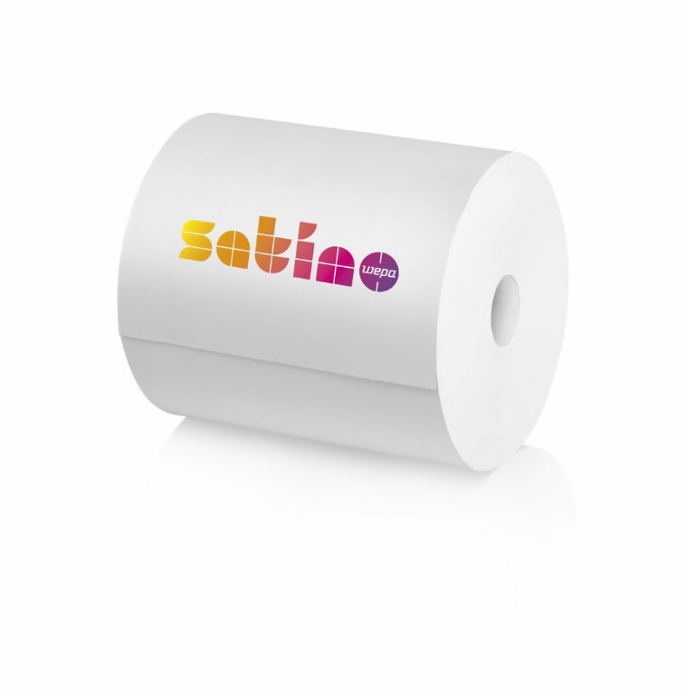 Popierinių šluosčių ritinys Wepa Comfort,2x 525 m CR1, Satino