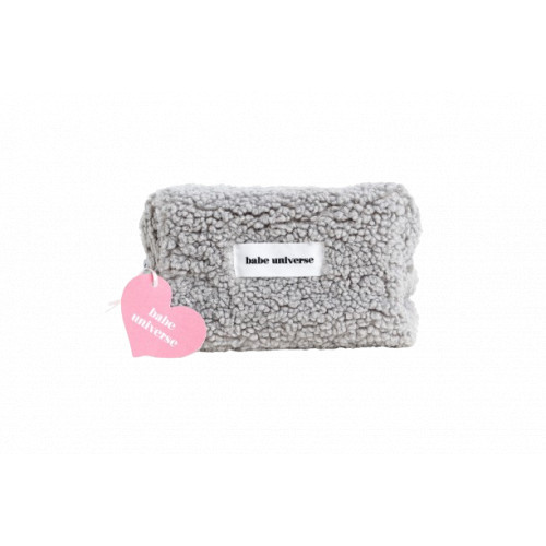 Babe Universe Makeup Bag M Stilinga rankų darbo kosmetinė, Grey Monday