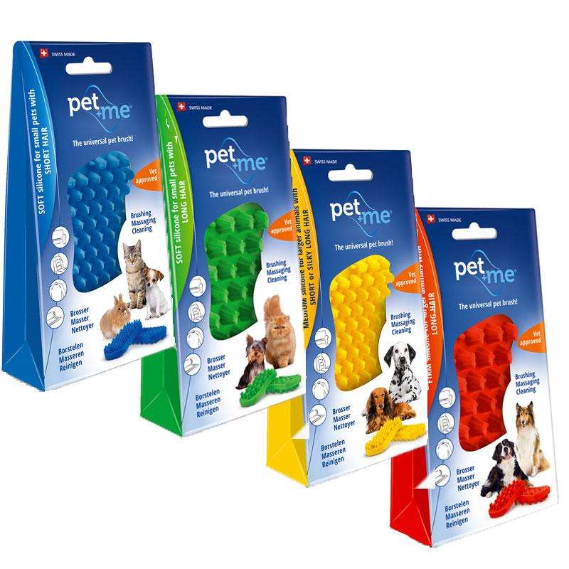 Daugiafunkcinės silikoninės šukos "Pet+Me"