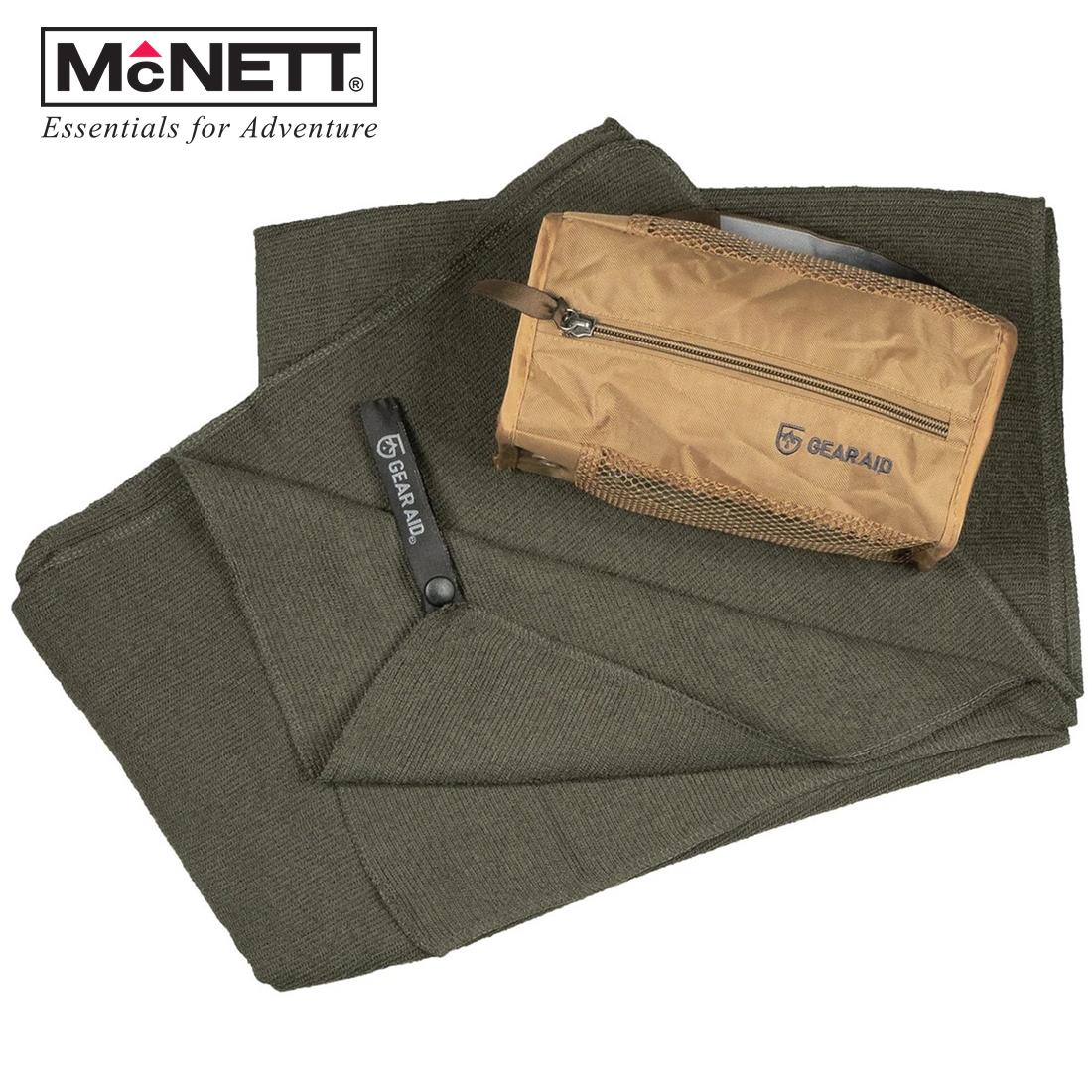 McNett kelioninis rankšluostis žalias (Moss) M - 51 x 102 cm TLT išsiuntimas 2-4 d.