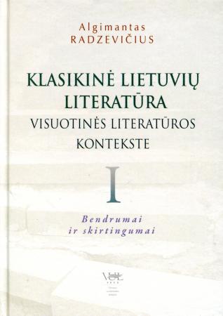 Klasikinė lietuvių literatūravisuotinės literatūros kon. I