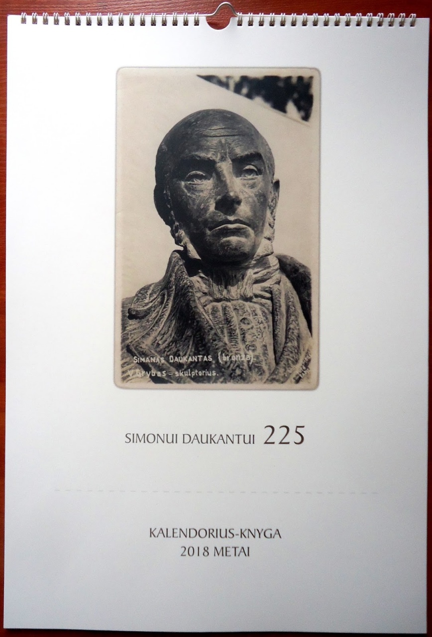 Simonui Daukantui 225: knyga- kalendorius.