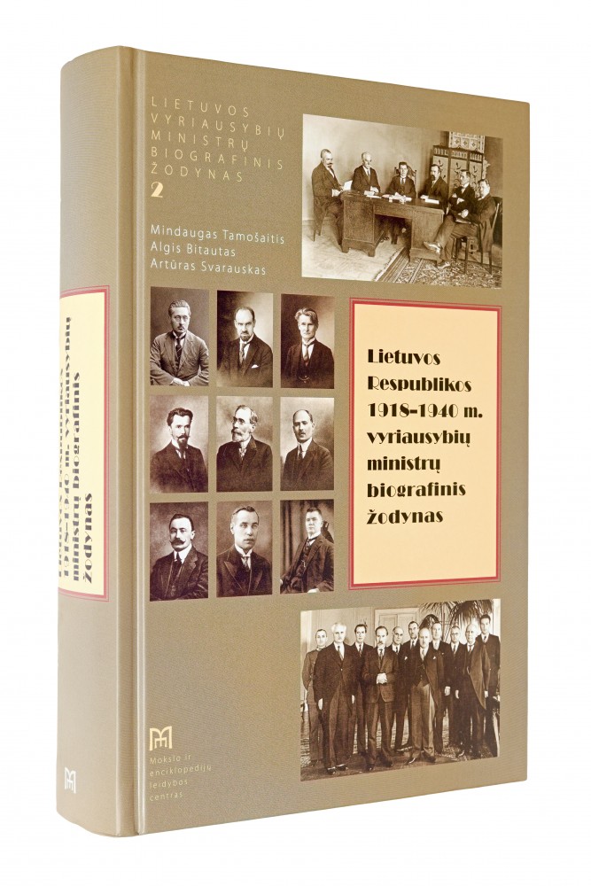Lietuvos Respublikos 1918-1940m.vyriausybių ministrų biogr.ž
