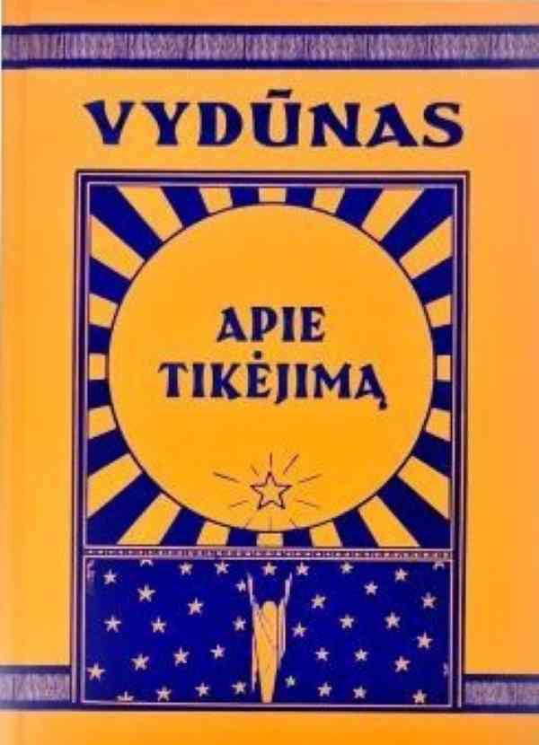 Apie tikėjimą