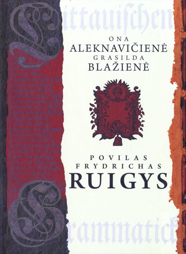 Povilo Frydricho Ruigio gramatika 1747