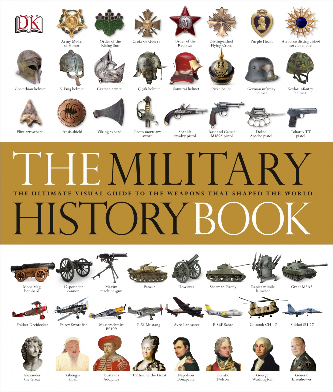 The Military History Book: The Ultimate Visual Guide to the Weapons that Shaped the World
