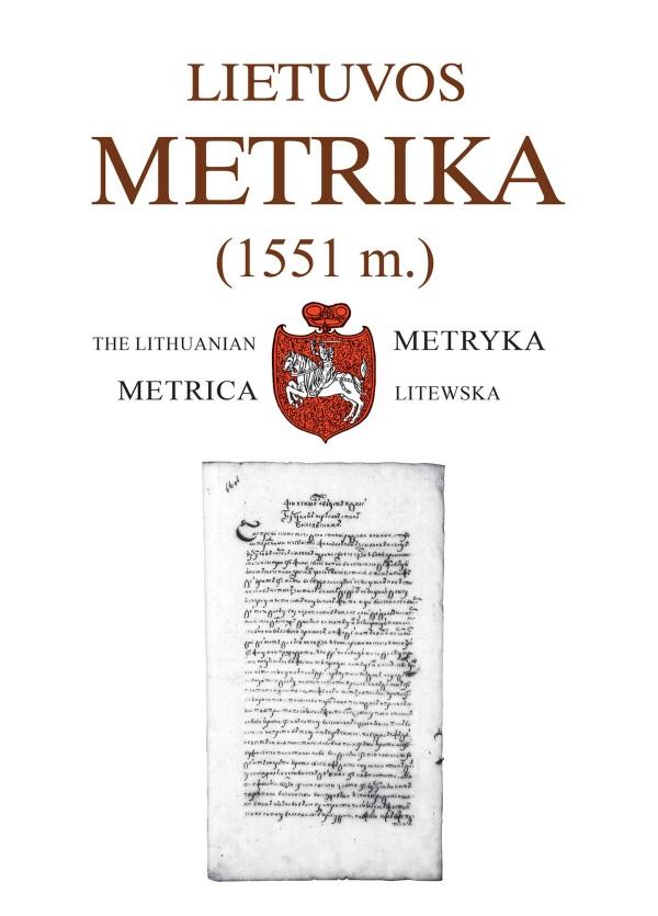 Lietuvos metrika 1551m. 24-oji teismų byla