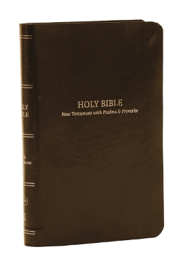Holy Bible: New Testament with Psalms and Proverbs (Brown)