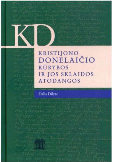 Kristijono Donelaičio kūrybos ir jos sklaidos atodangos
