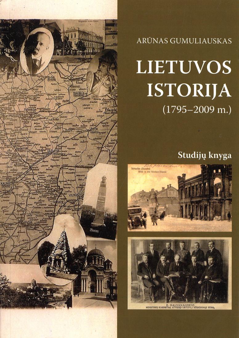 Lietuvos istorija 1795-2009 Studijų knyga